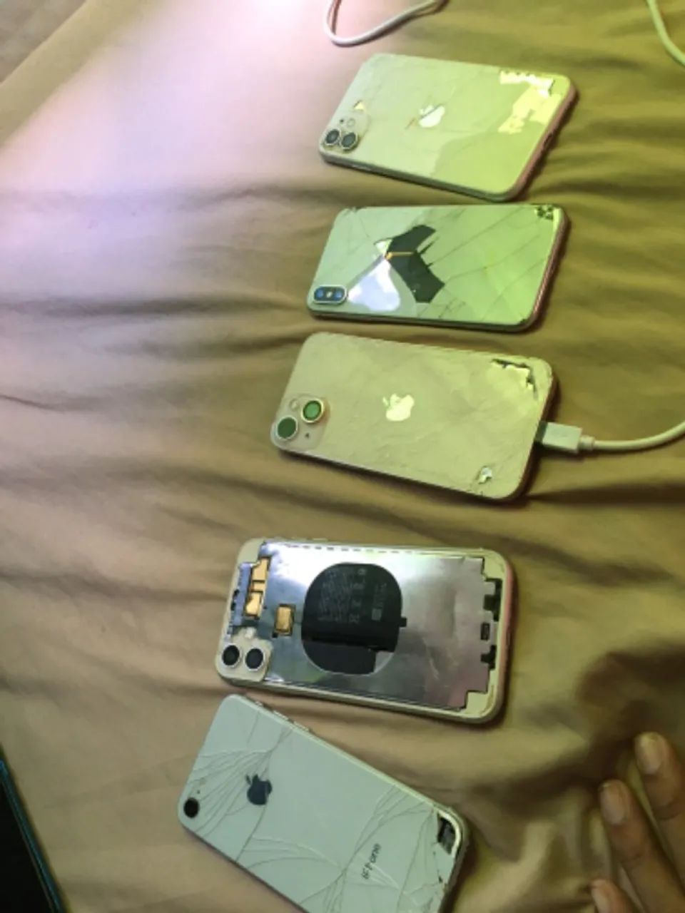 iPhones pra peças 