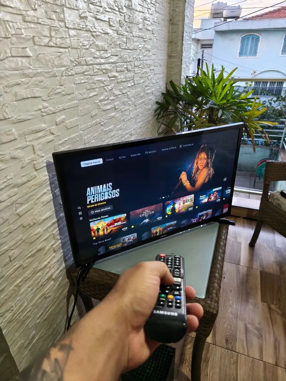 SMART TV SAMSUNG 32 POLEGADAS IMPECÁVEL!! - Foto 2
