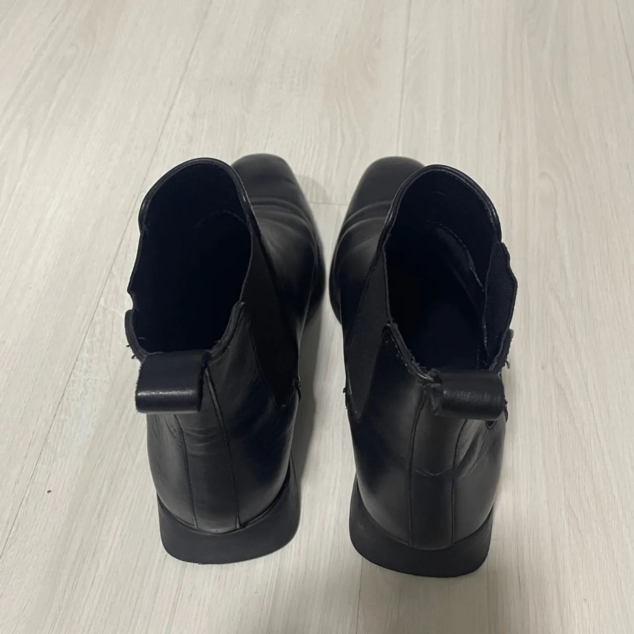 Bota Chelsea Couro Legitimo Zara - Foto 3