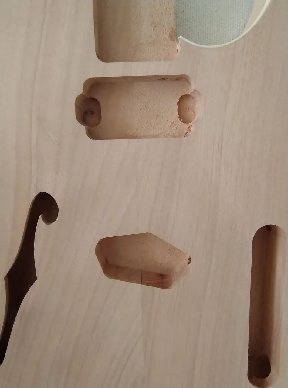 Corpo de guitarra Tele Thinline - Foto 3