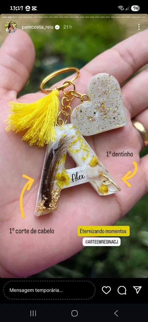 Chaveiros personalizados 