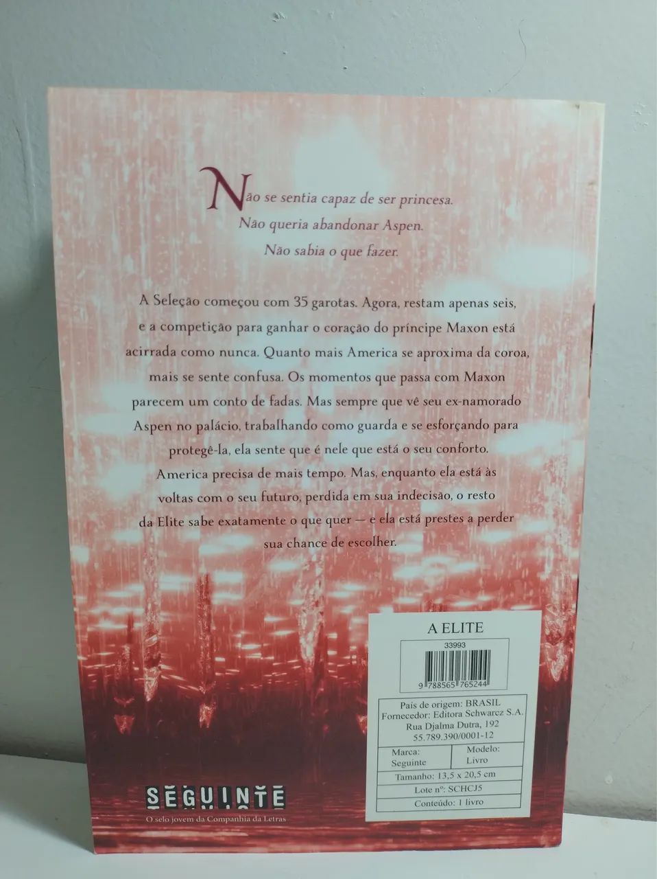 livro A Elite 