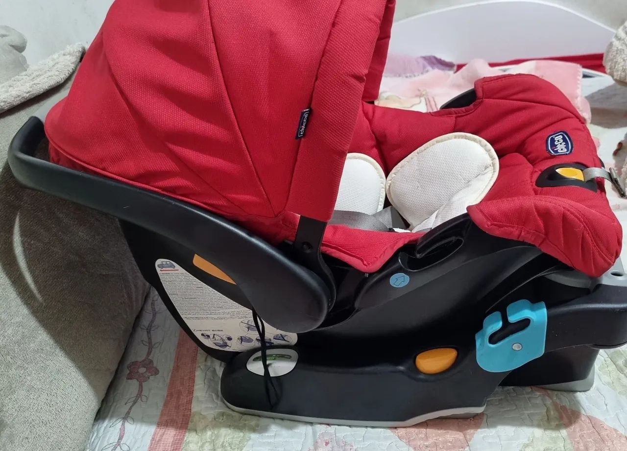 Bebê conforto+base, Chicco. - Foto 3