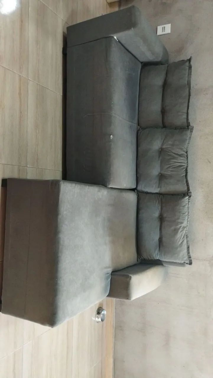 sofa 3 lugares usado 300