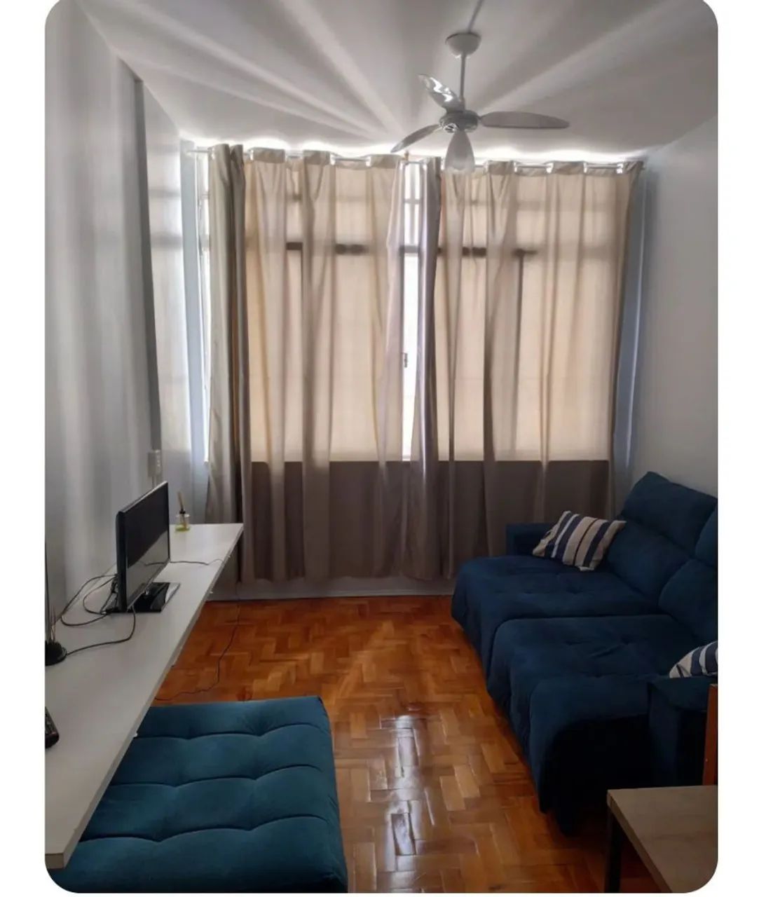 Apto 70m 2qts, mobiliado, centro, lindo! 