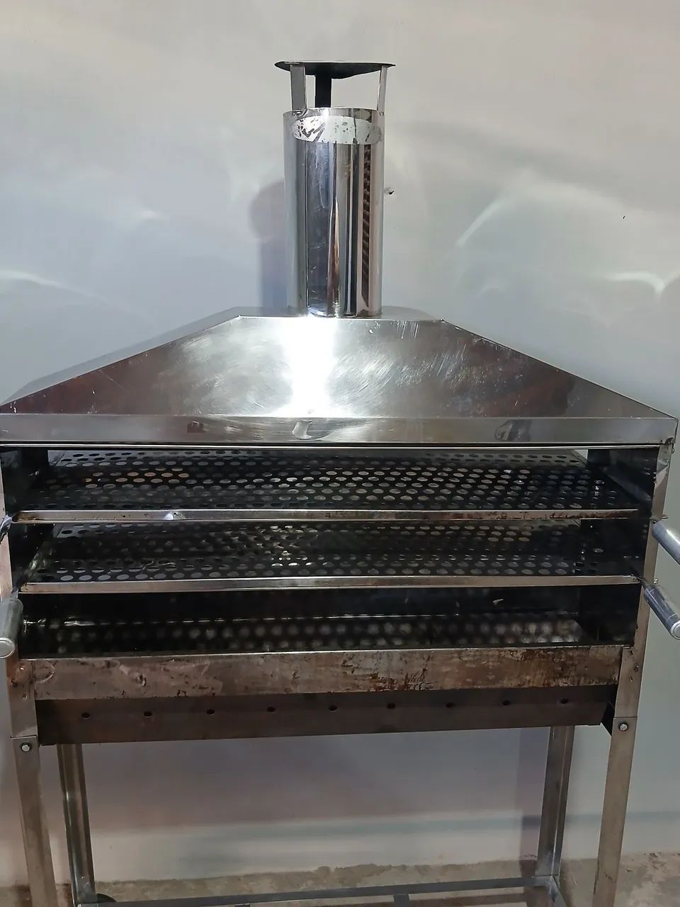 Churrasqueira para Espetinho INOX com Coifa - Foto 2