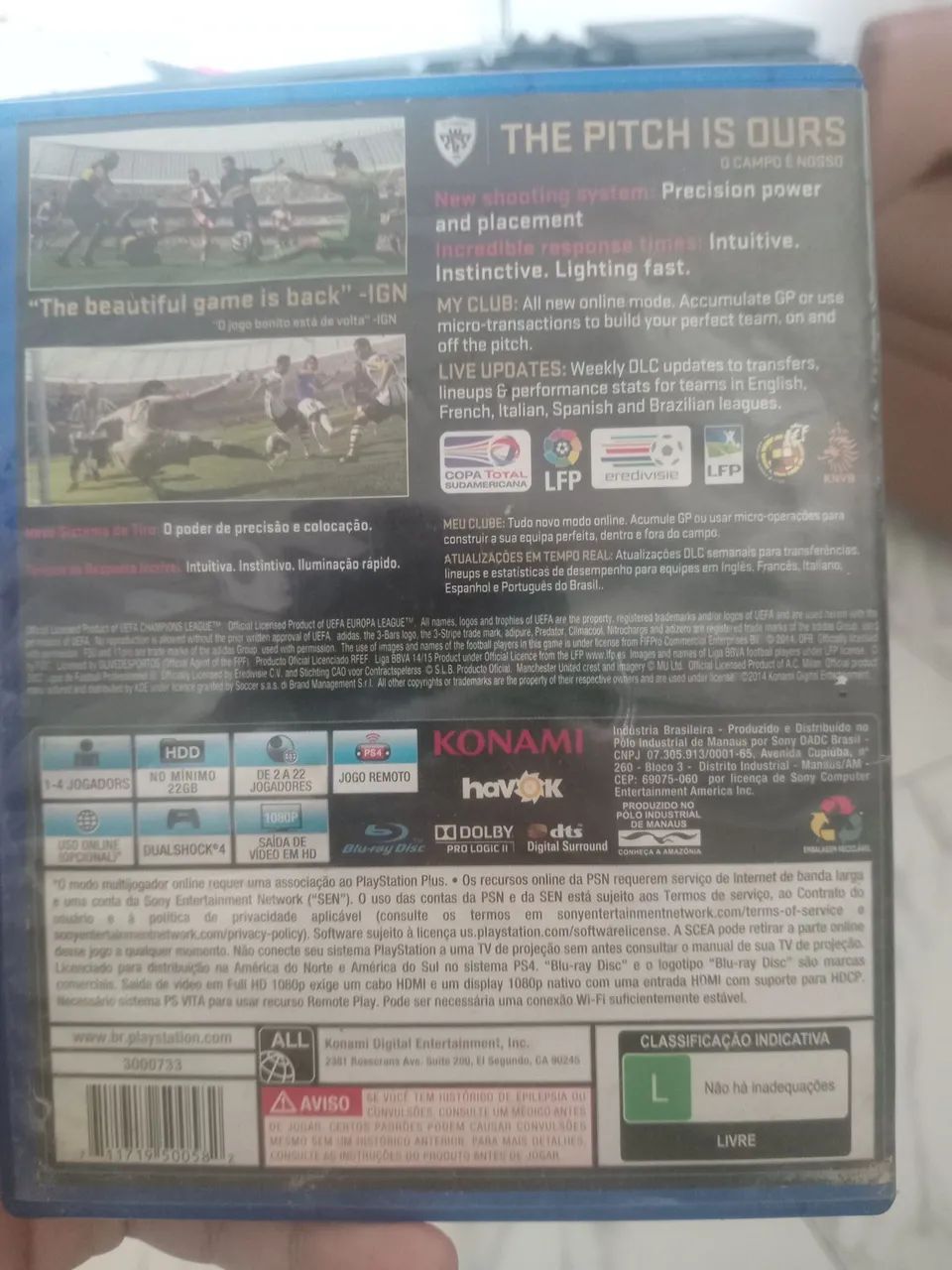 PES 2015 JOGO PS4 - Foto 2
