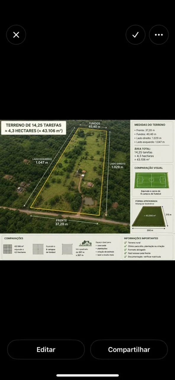 Terreno a venda Igreja nova - AL 43.106 m² - Foto 2