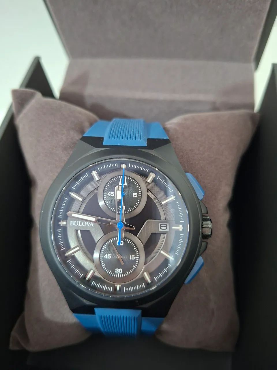 Relógio Bulova Máquina Cronógrafo - 98b380