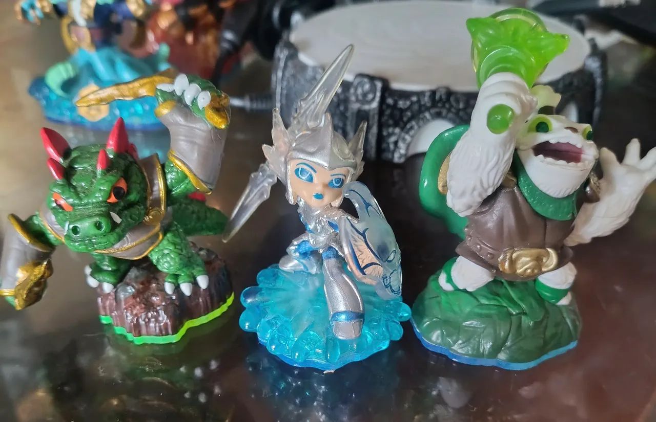 Jogo Skylanders swap force com portal + bonecos tudo funcionando normalmente (usado) - Foto 4