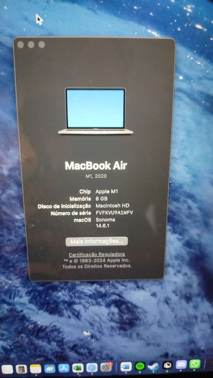MacBook AirM1 2020 256ssd - Foto 4
