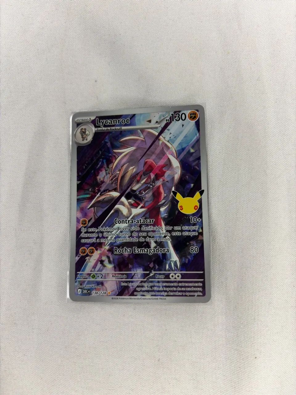 Carta Pokémon ?LYCANROC ?