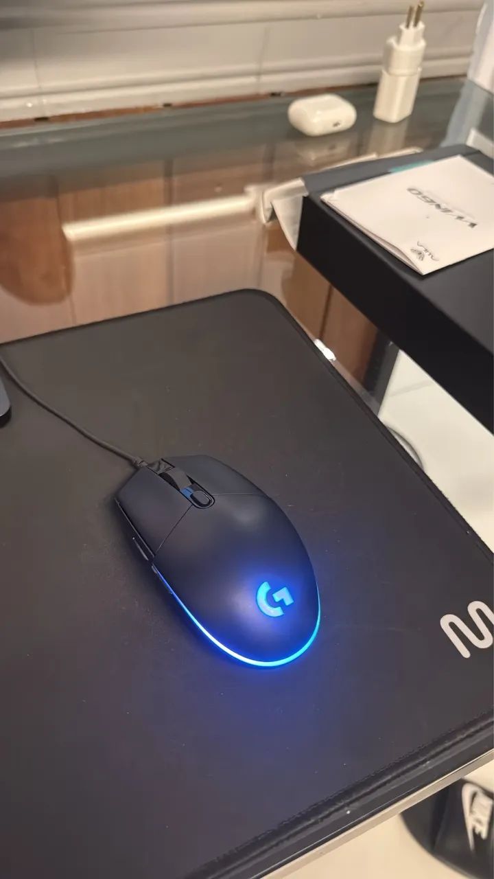 Teclado Magnetico Gamer + Mouse Logitec de brinde  - Foto 4