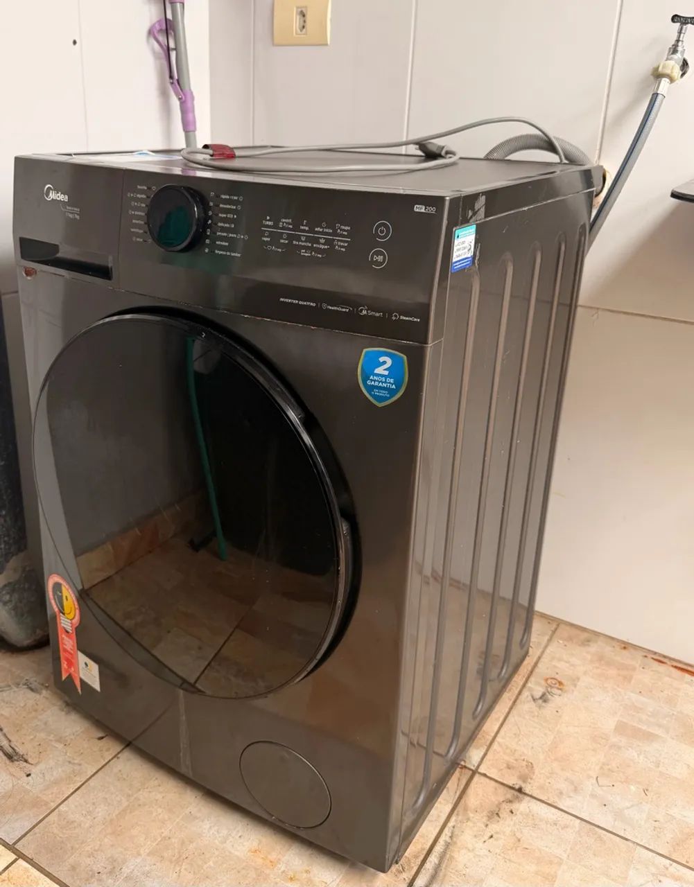 Lava E Seca 11kg Titanium Slim Midea - Foto 2