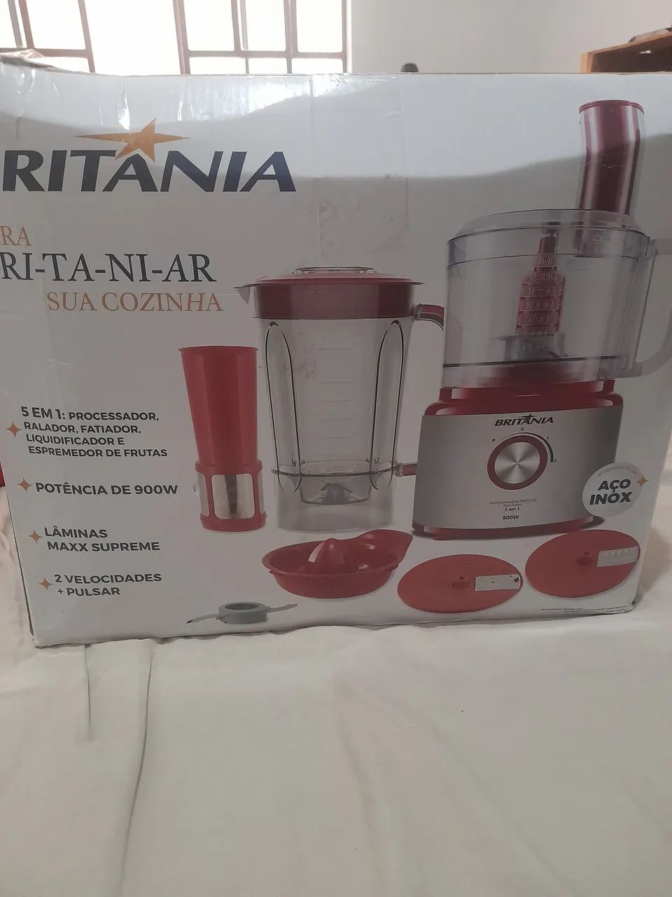 Multiprocessador Britânia 900w 220V
