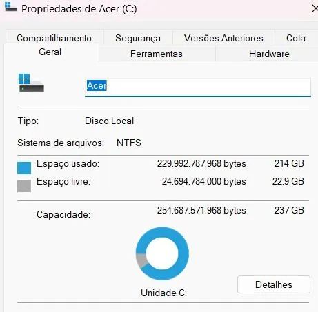 Notebook Acer Aspire i5 11ª Geração | 20GB RAM | SSD 256GB - Foto 5
