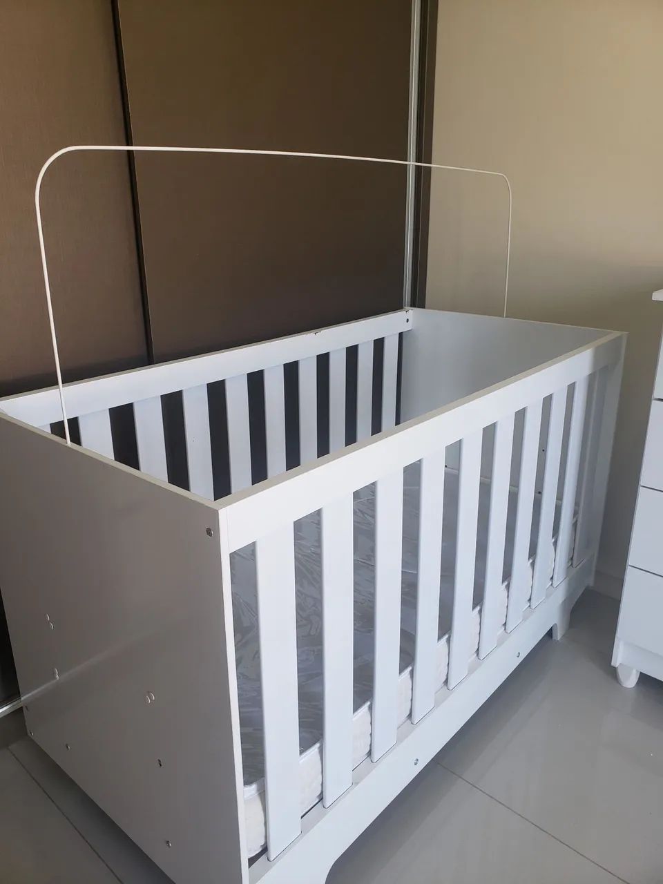 Berço Minicama Life + Colchão Ortobom D18