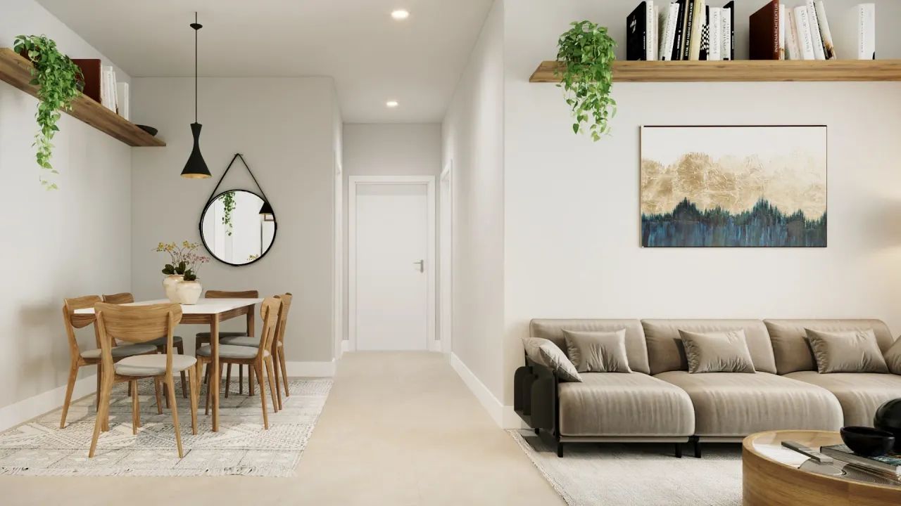 Apartamento para venda com 39 metros quadrados com 2 quartos - Foto 5