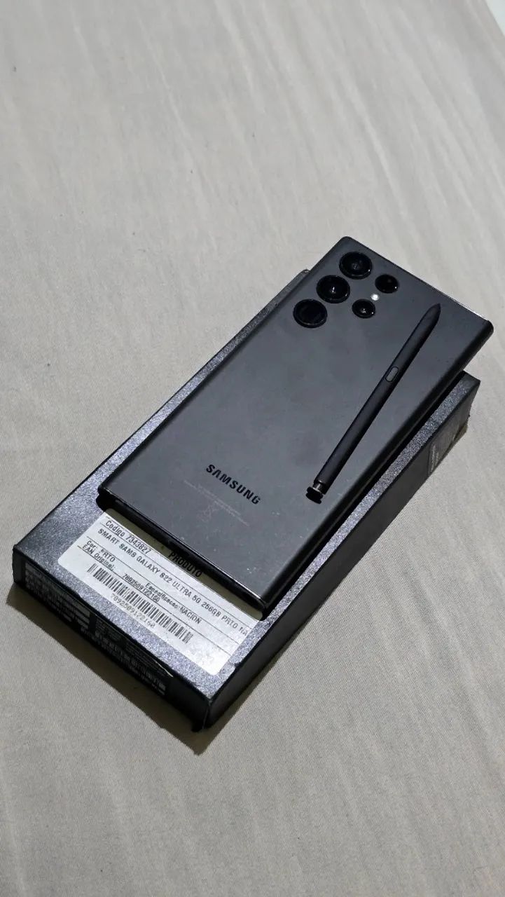Samsung  S22 Ultra 256gb Preto - Foto 5
