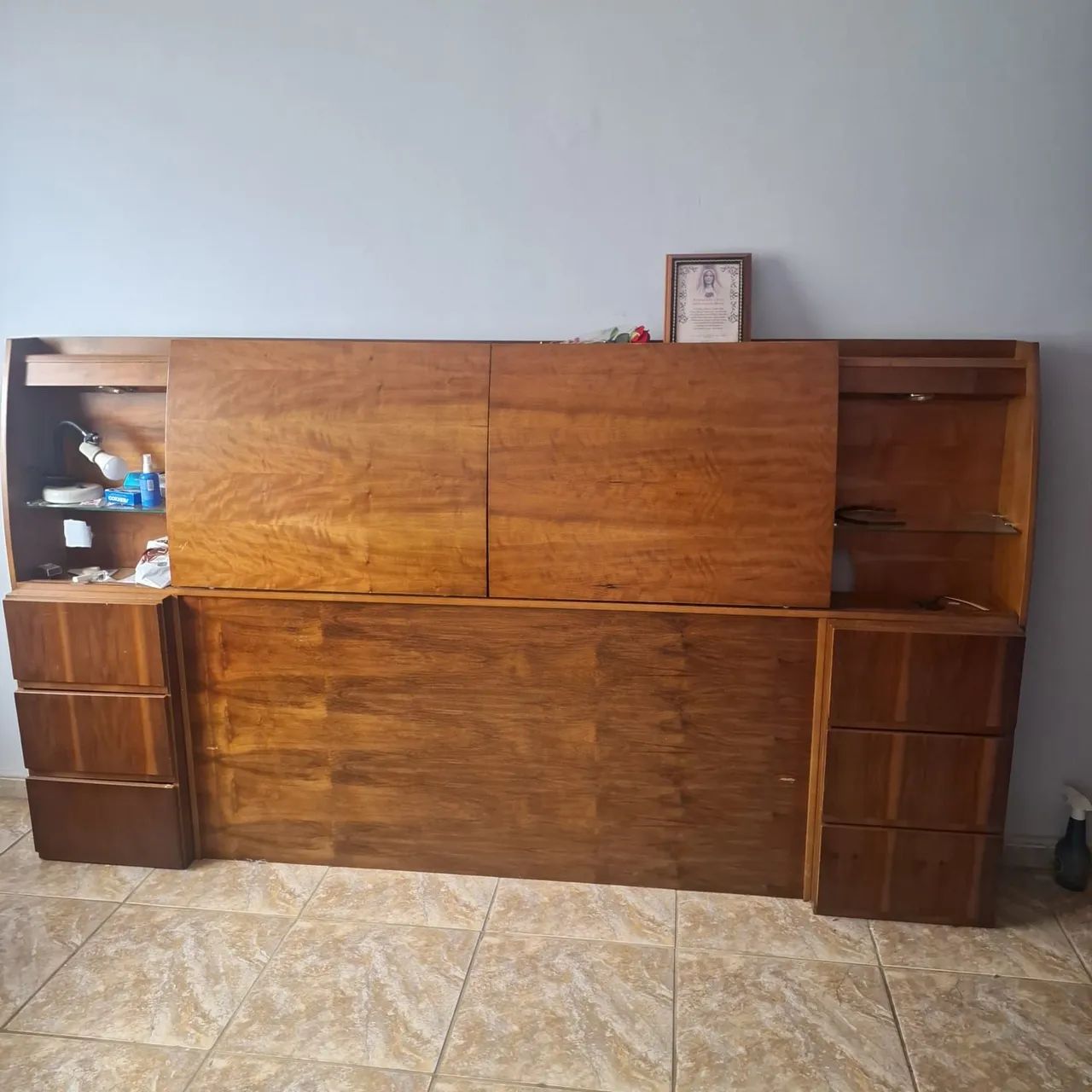 Cabeceira de cama de casal 
