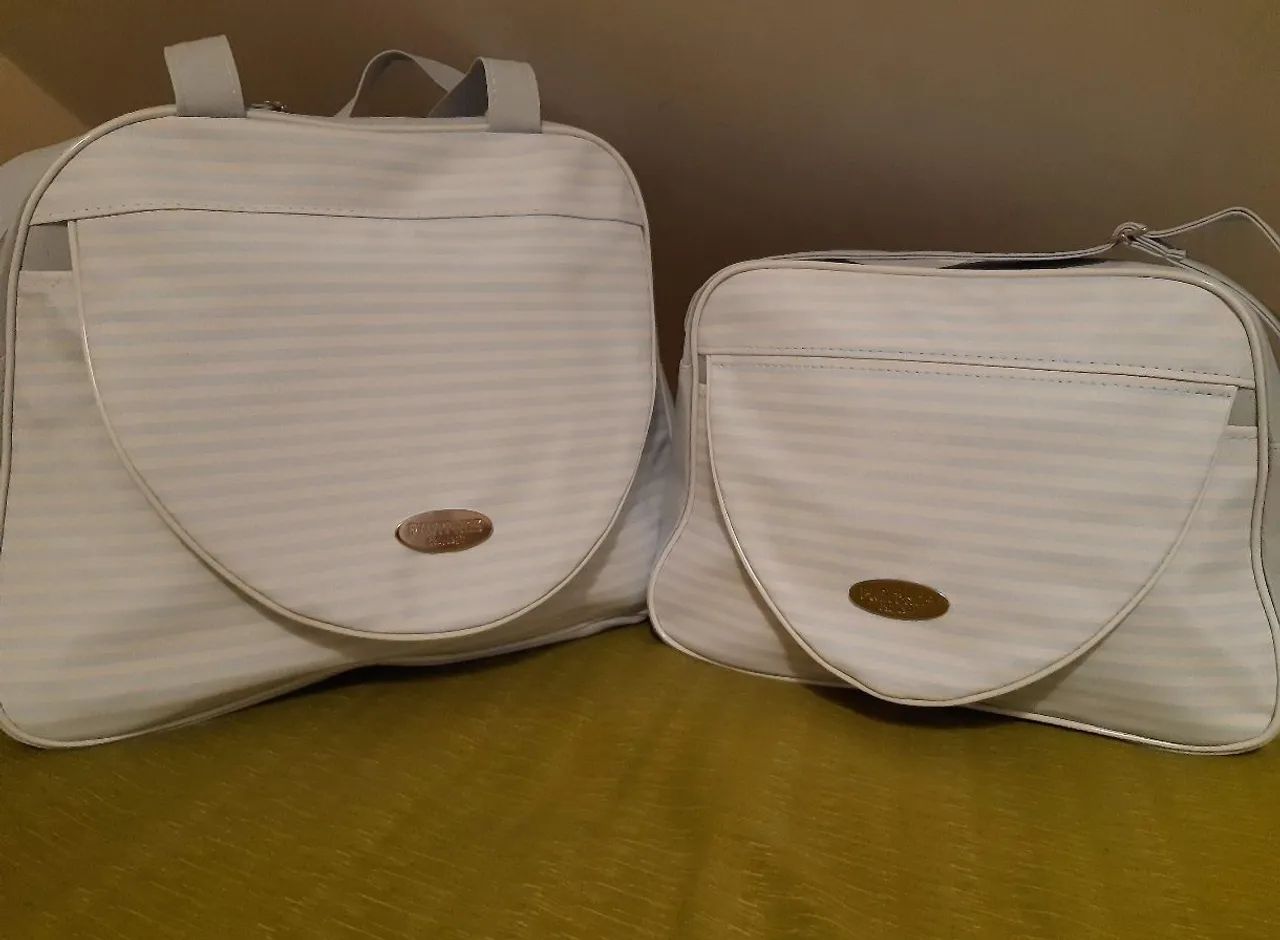 Kit bolsas tons azuis e branco Novas - Foto 2