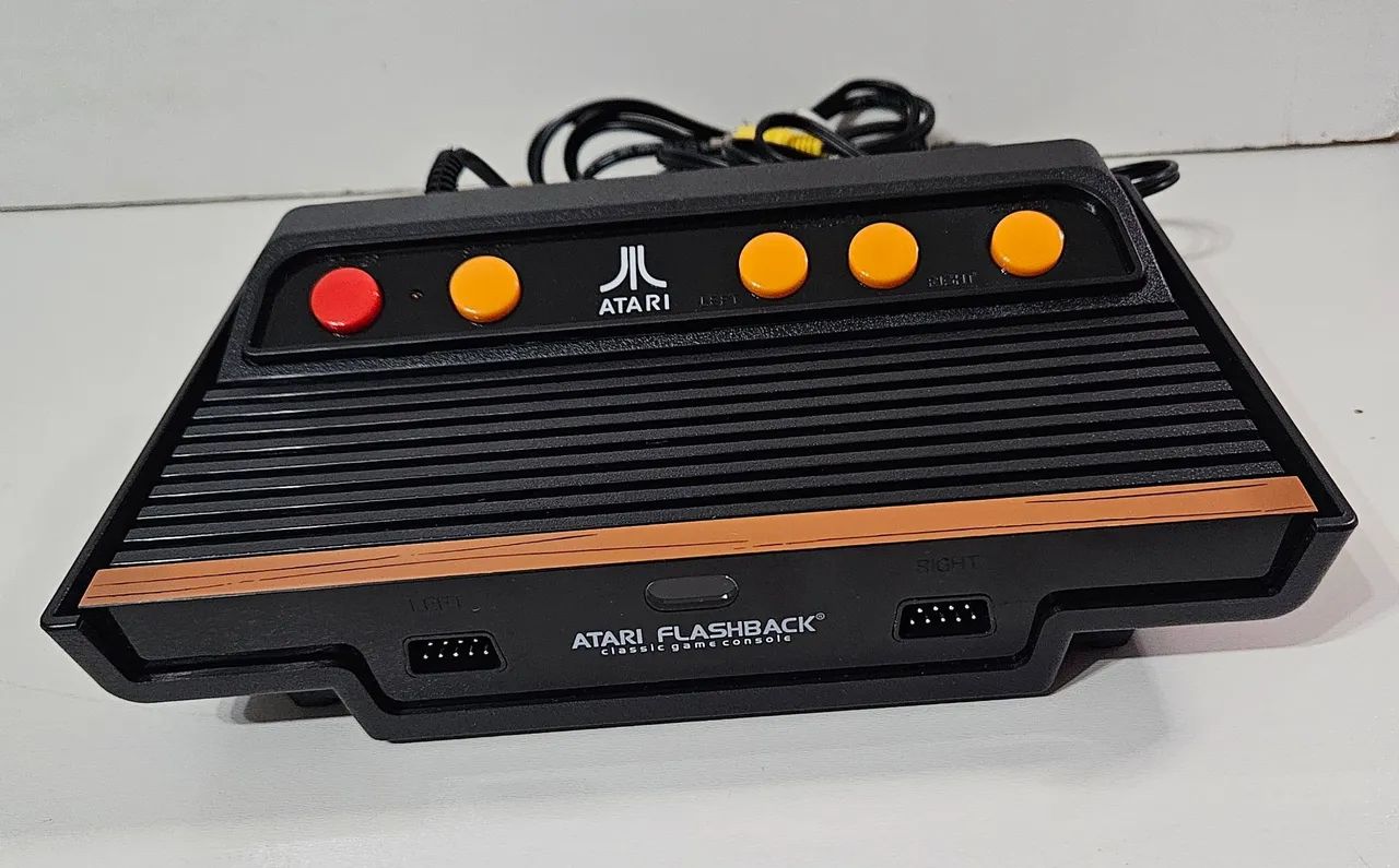 Atari Flashback 7 seminovo com caixa completo - Foto 5