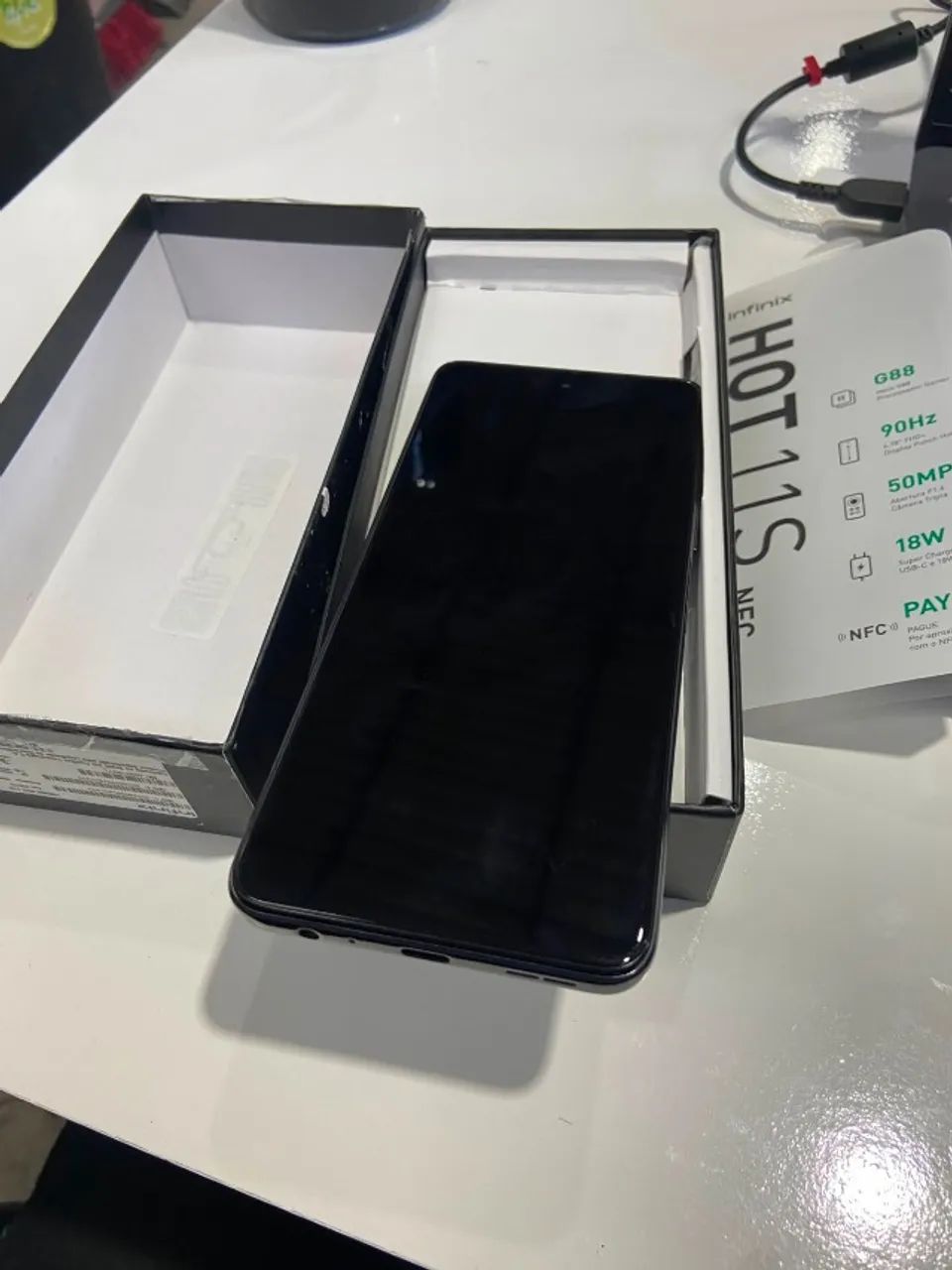 INFINIX HOT 11S NFC - NOVO DE MOSTRUÁRIO - Foto 3