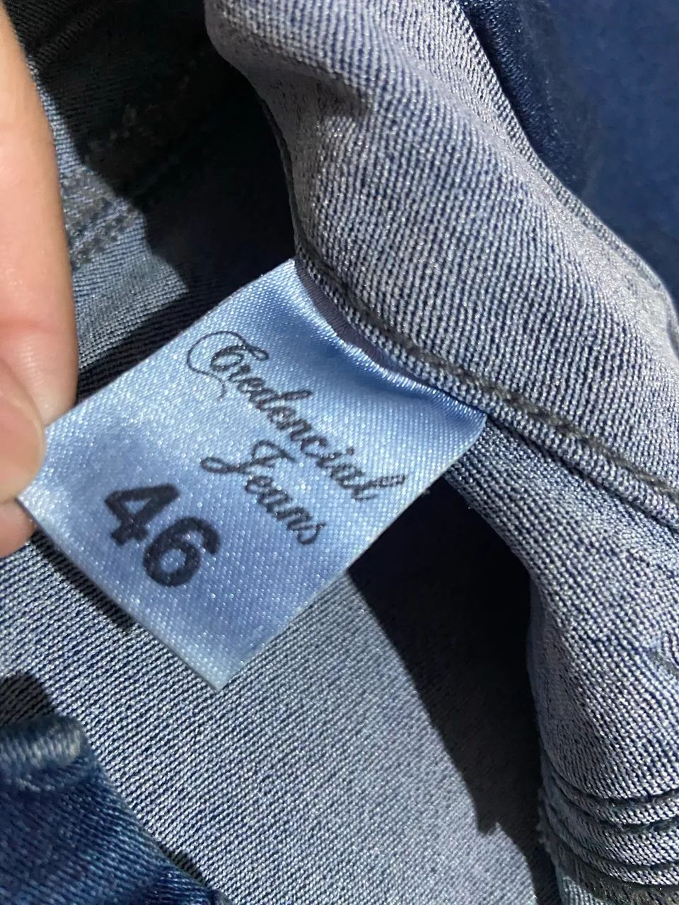 Calça jeans credencial tamanho 46 - Foto 3
