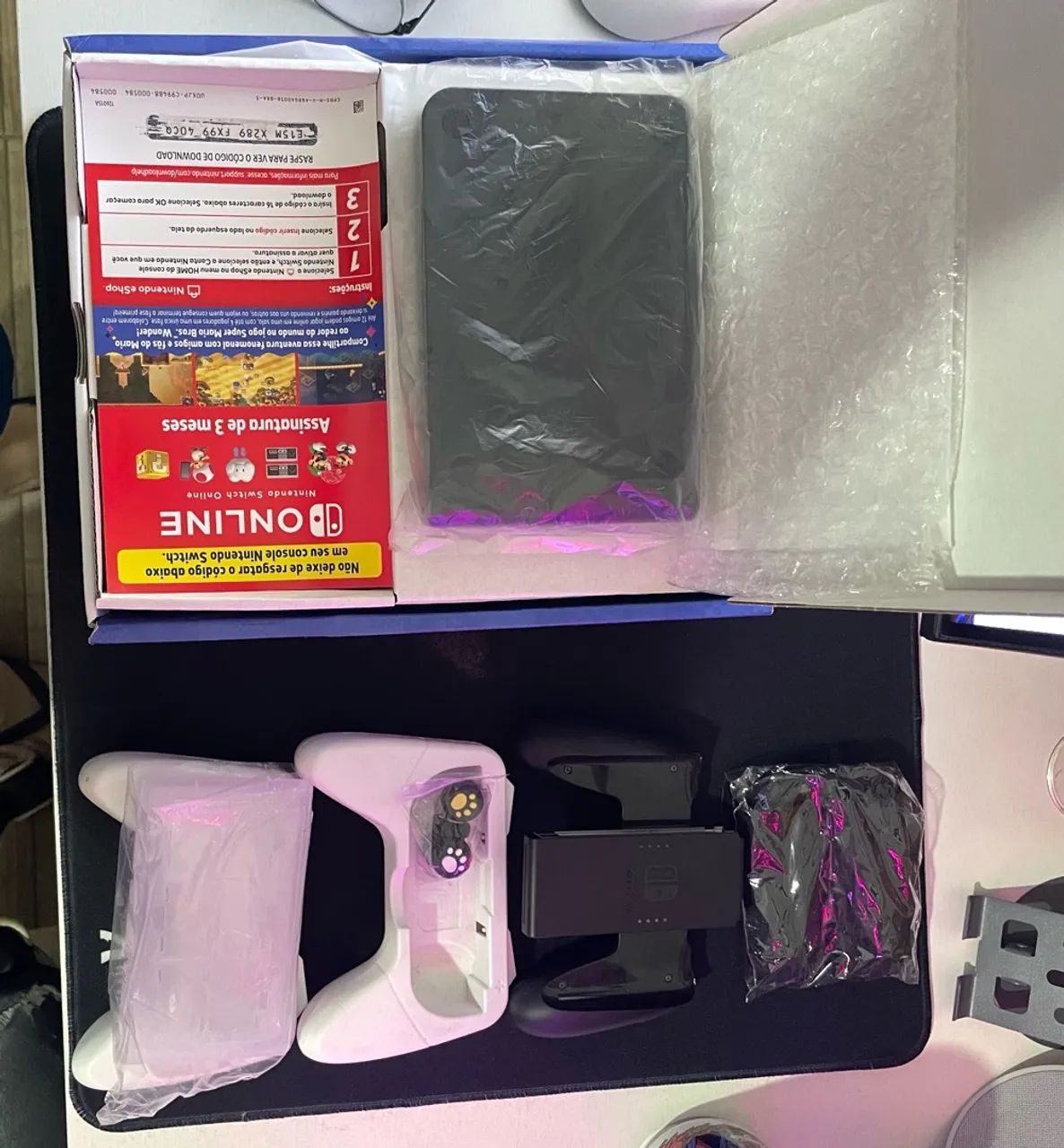 Nintendo Switch Oled - Branco - Foto 2