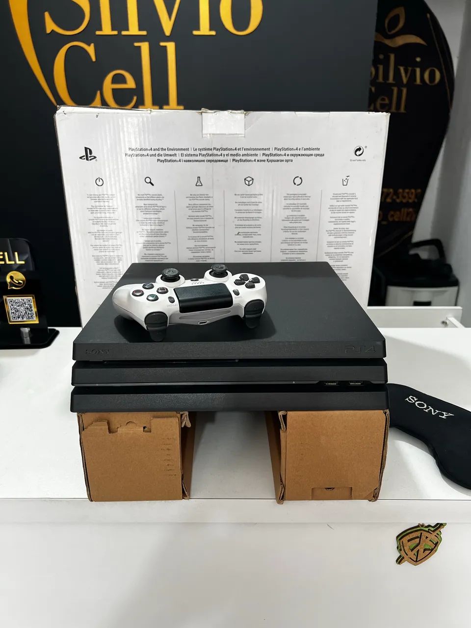 Ps4 Pro 1TB Completo com caixa ainda. - Foto 2