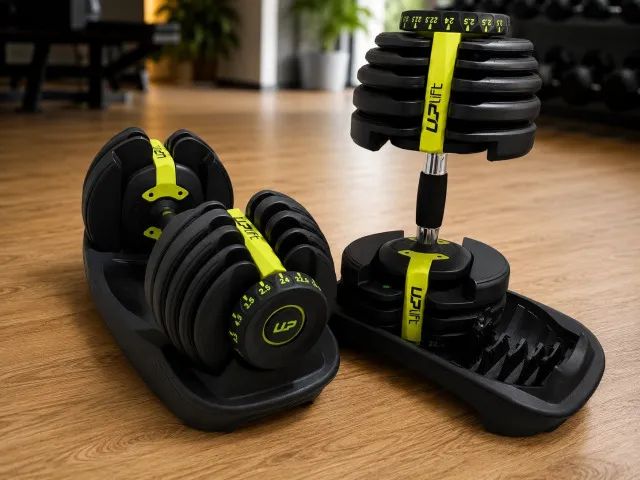 Par Halter Ajustável 24 Kg UPLIFT Smart Dumbbel