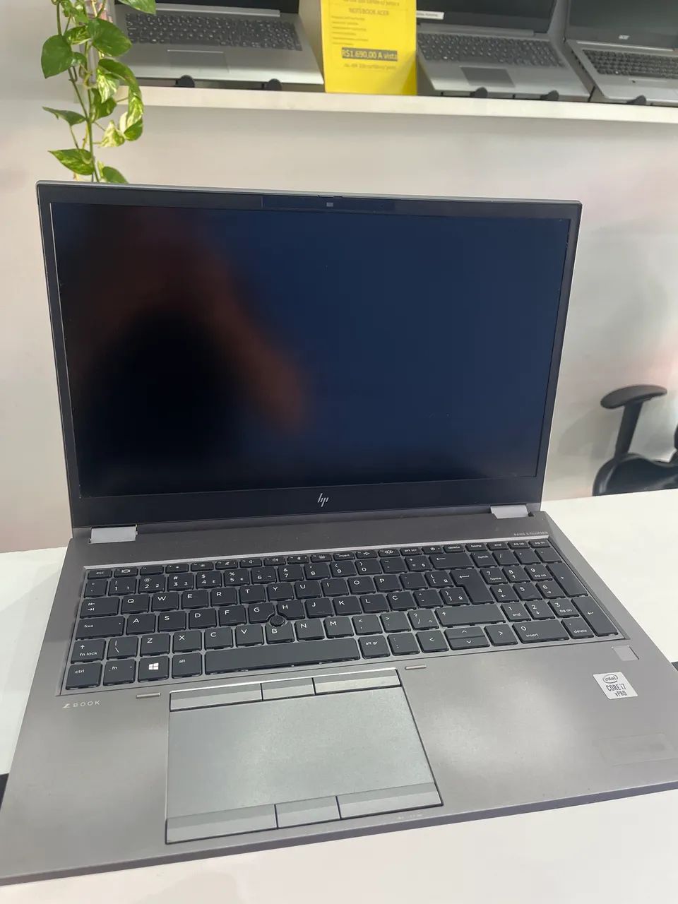 Notebook HP WORKSTATION