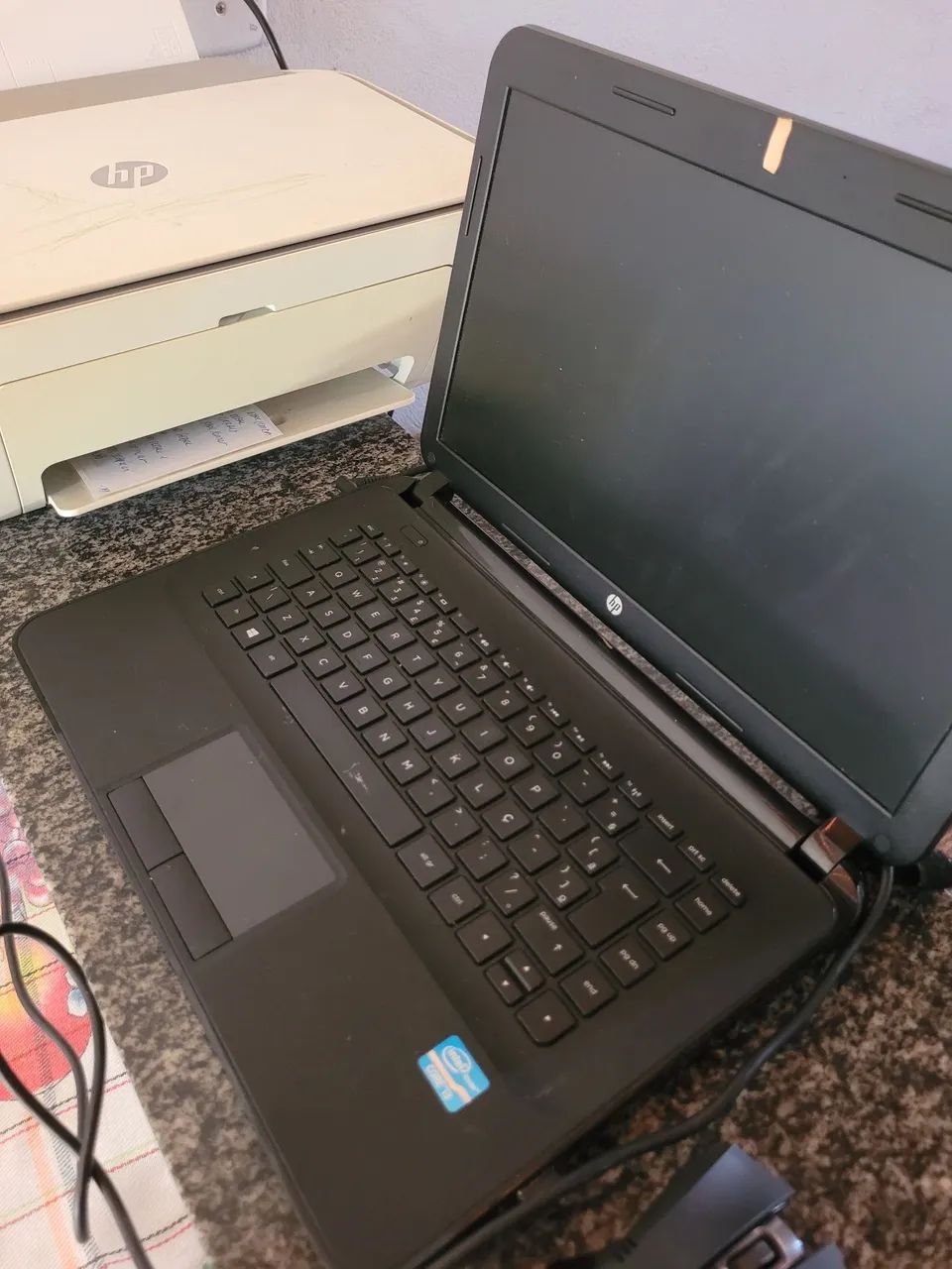 Notebook e impressora HP - Foto 2