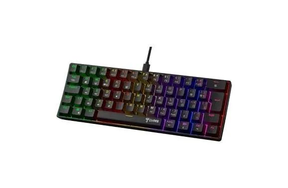 COMBO GAMER DARKLINE LITE TECLADO | MOUSE | MOUSEPAD - CLANM - Foto 3