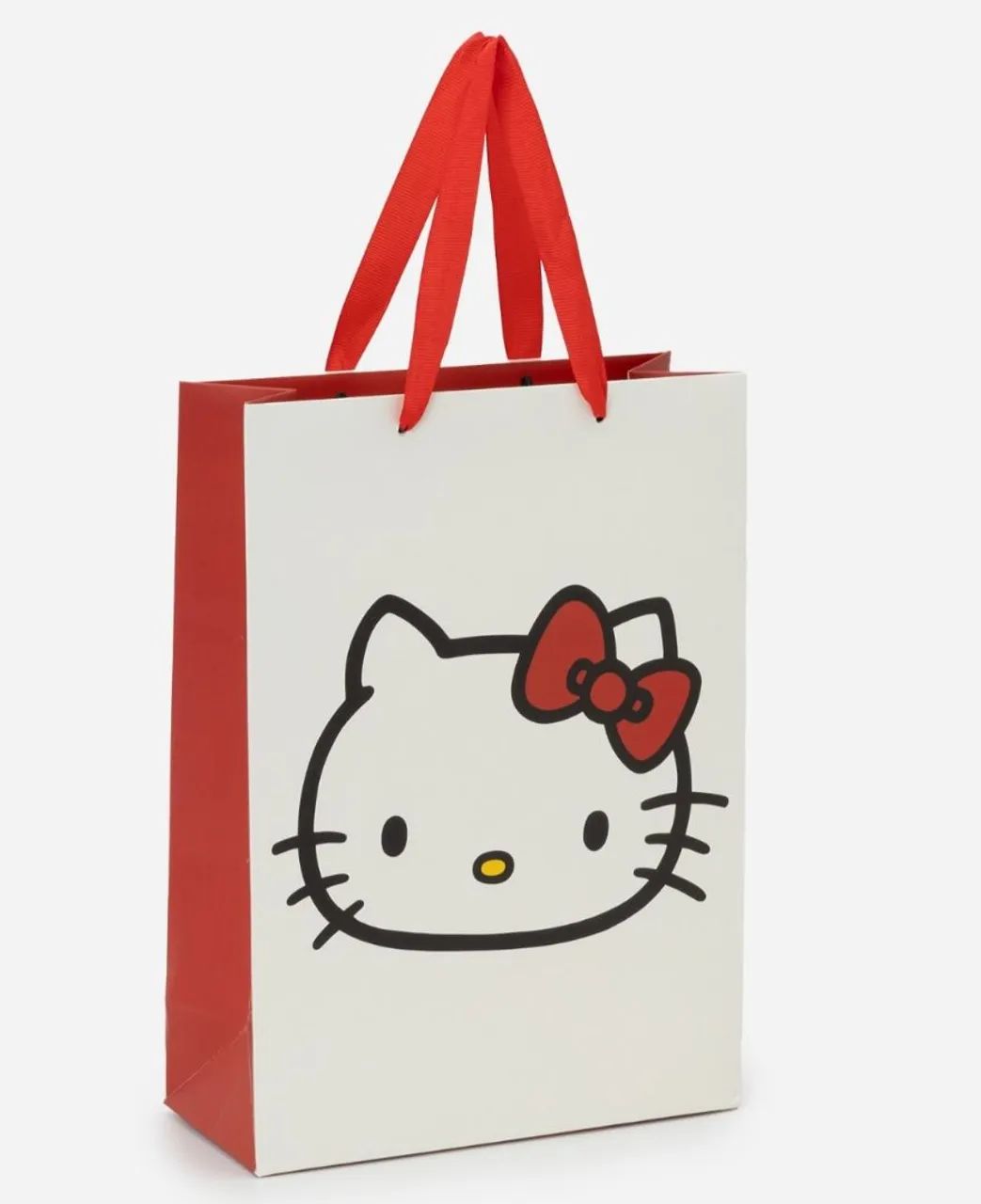 Copo Glitter Hello Kitty com Canudo e Sacola de Presente - Foto 4