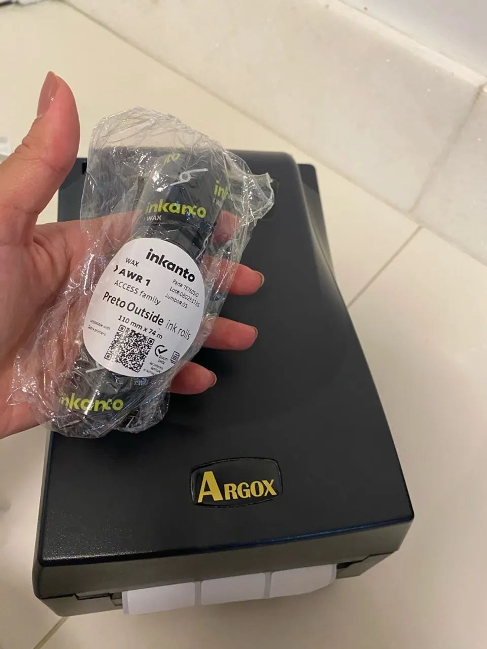 Impressora de Etiquetas Argox OS-2140 - Excelente Estado - Foto 3