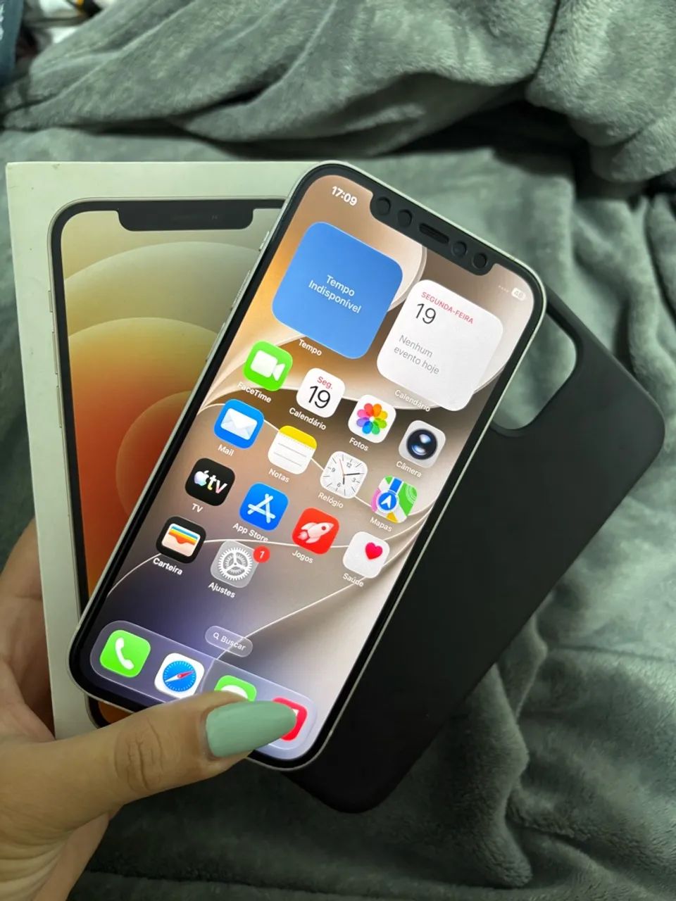 iPhone 12 branco 128GB - Foto 2