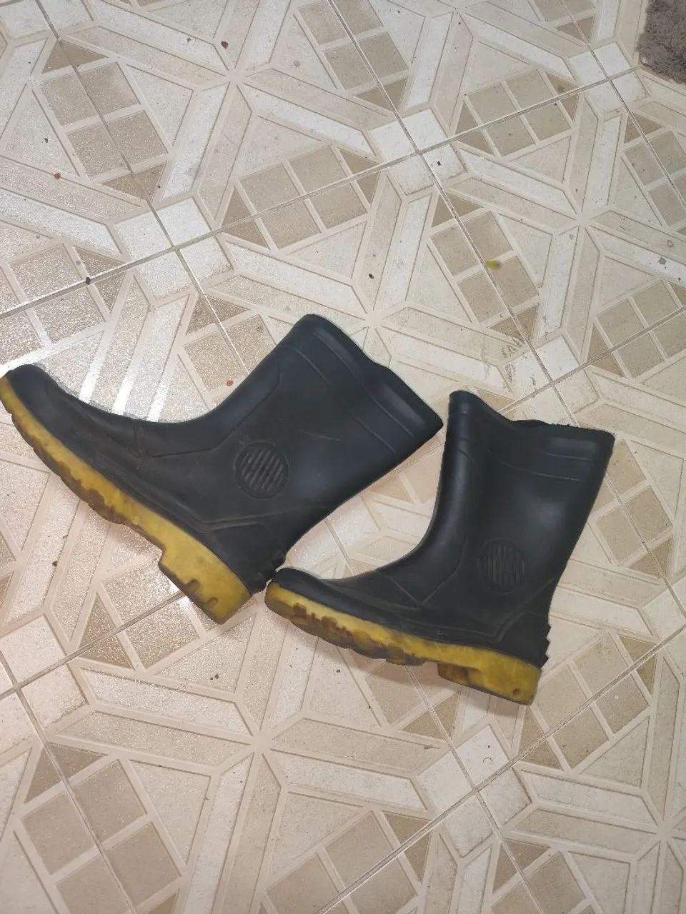 Conjunto capa de chuva motoboy com bota - Foto 5