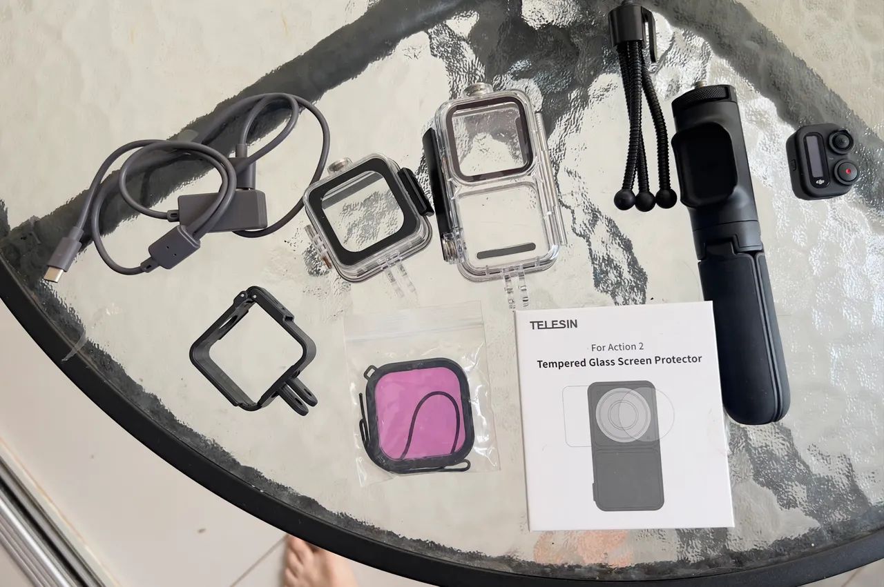 Dji action 2 + case + acessorios - Foto 2