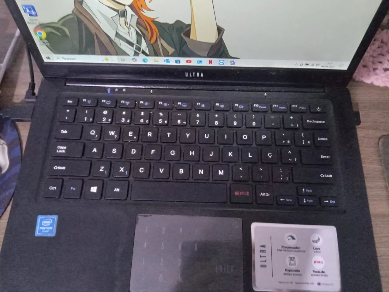 Notebook ultra Multilaser em perfeito estado - Foto 3
