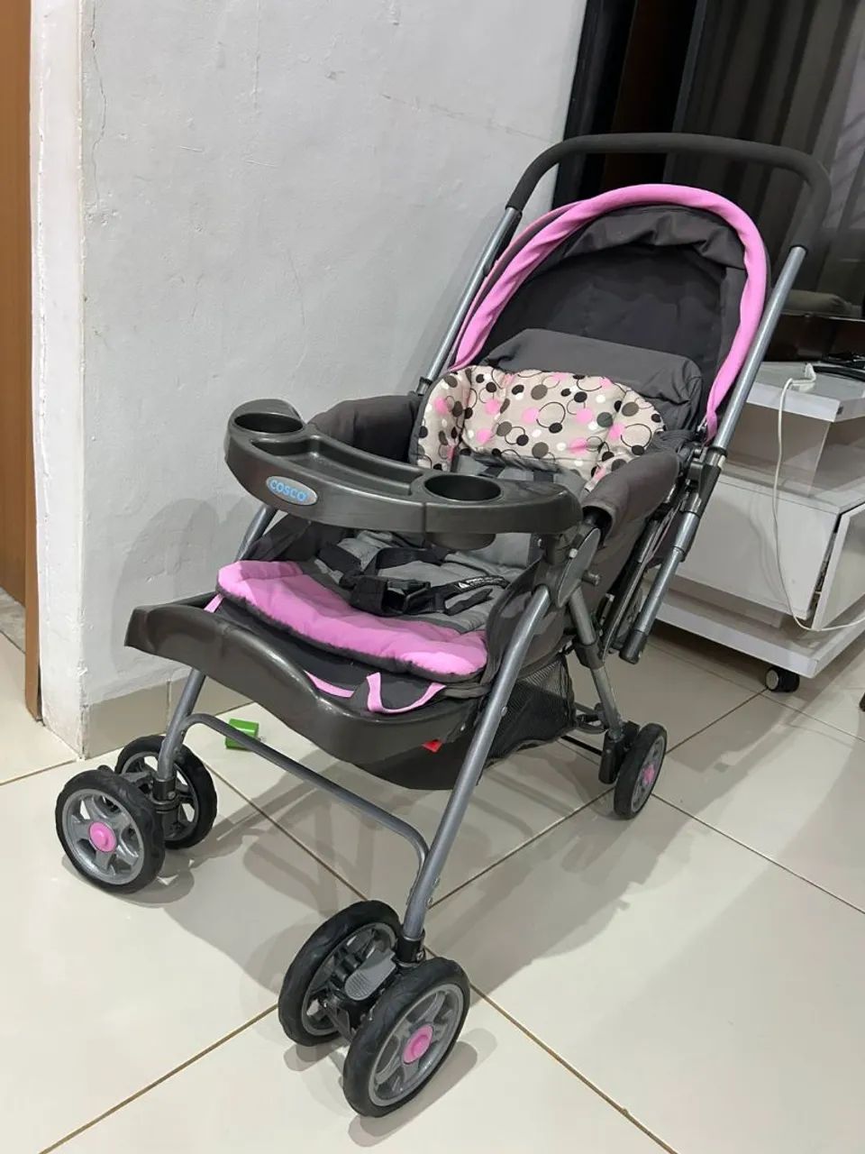 Promoção!!! Carrinho de bebê e bebê conforto adaptável! Imperdível!!  - Foto 2