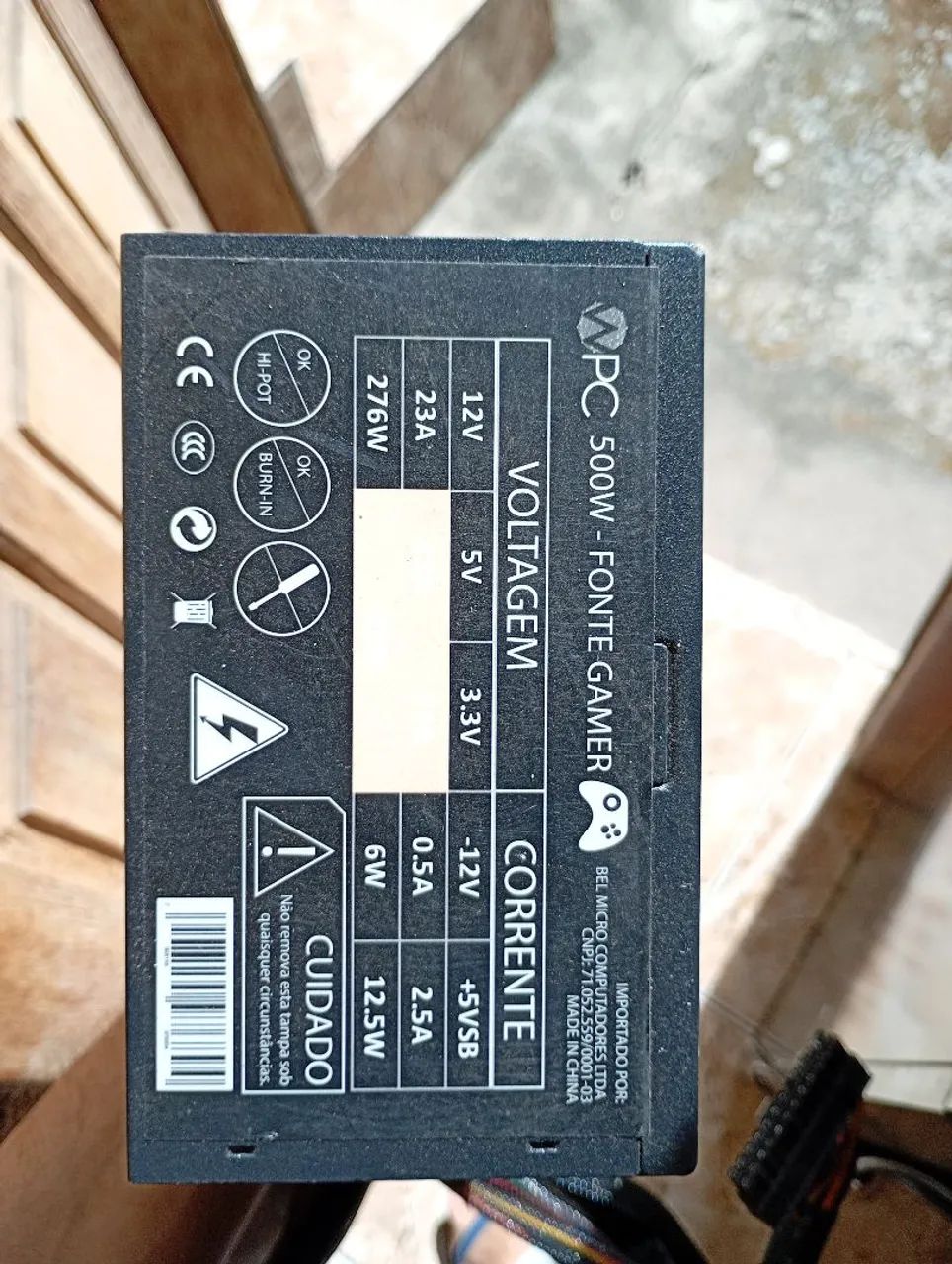 Fonte 500w real barata. - Foto 4