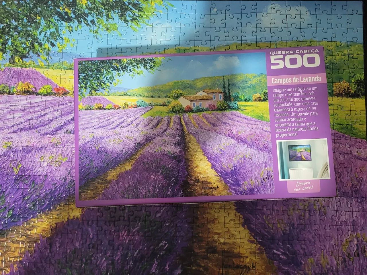 Quebra Cabeça Grow - 500 Peças  - Foto 2