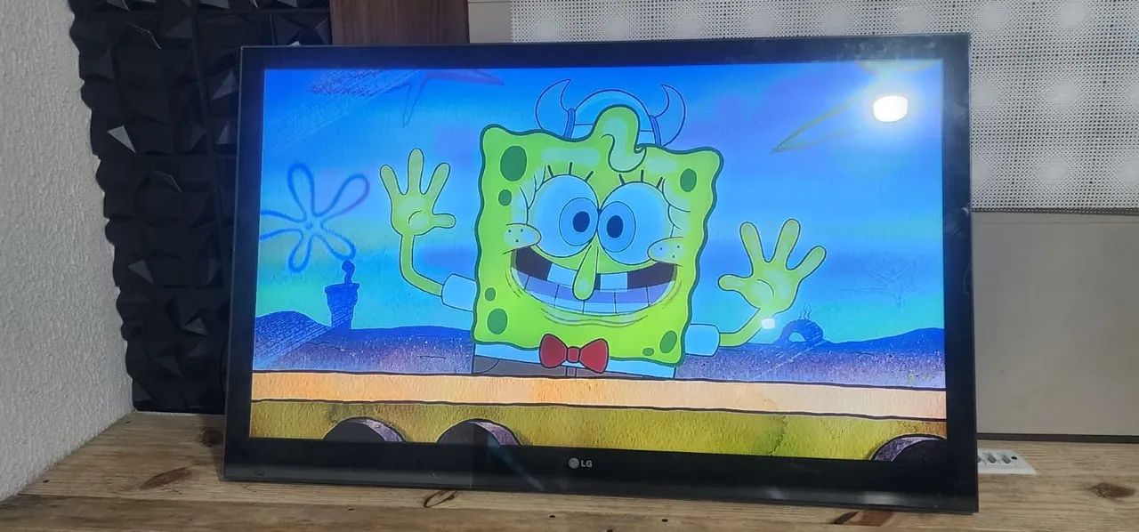 TV 48 polegadas normal cabo controle ótima pra HDMI e games  - Foto 2