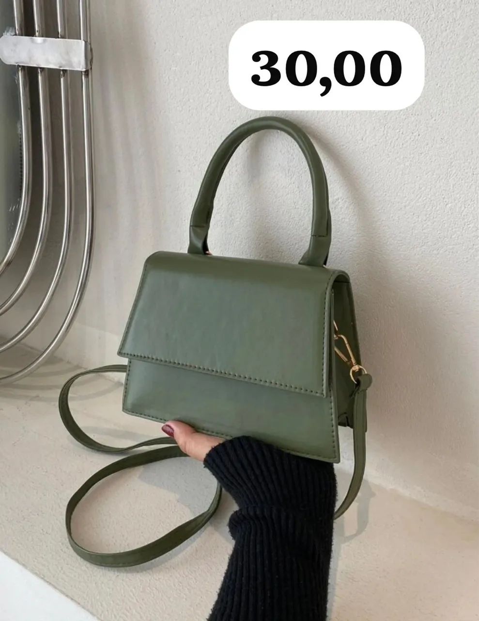 Bolsa verde militar 