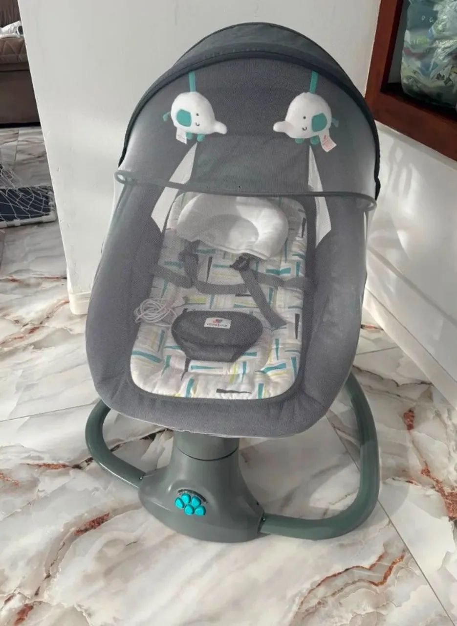 Cadeira balanço e descanso para bebe Mastela - Foto 2