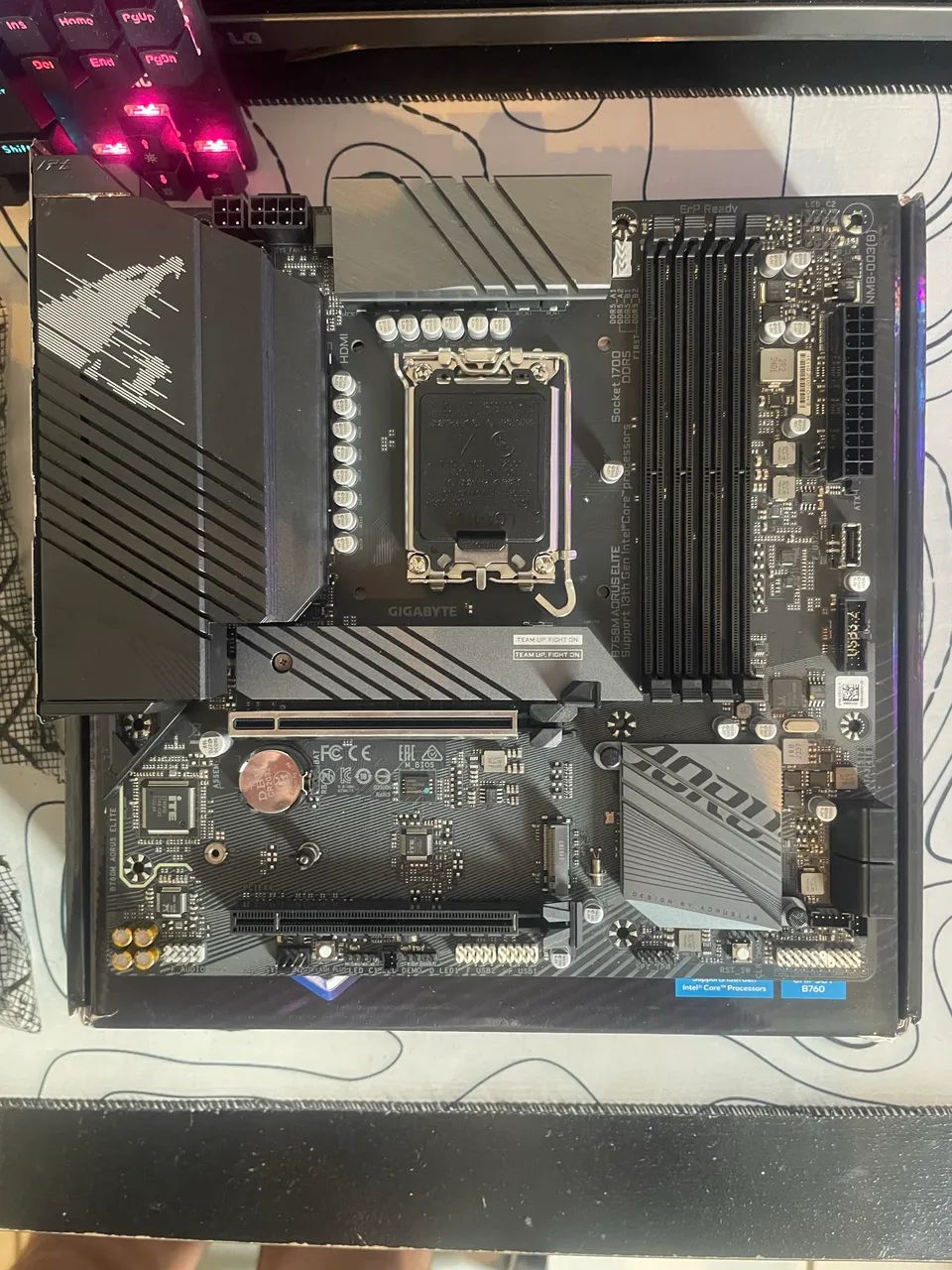 Placa Mãe Aorus Elite B760M NOVA! - Foto 5