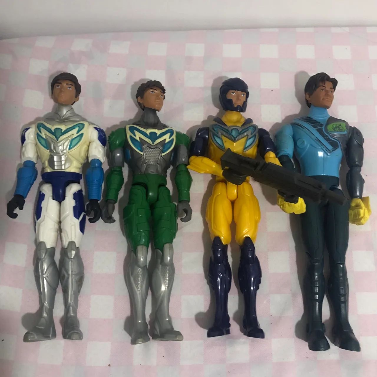 lote bonecos max steel