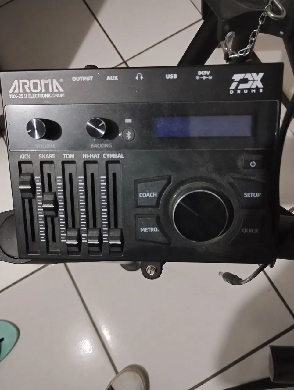 Bateria eletrônica Aroma tdx 25ll  - Foto 4