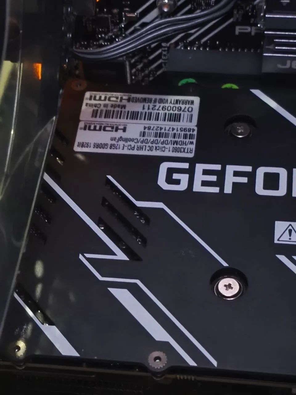 RTX 3060 Galax 12 Gigabytes